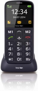 Das Beafon SL340 ist ein Seniorenhandy mit kontrastreichem Farbdisplay, Notruftaste sowie einer gummierten Oberfläche für optimalen Halt.