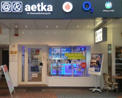 aetka Shop Mannheim von Außen