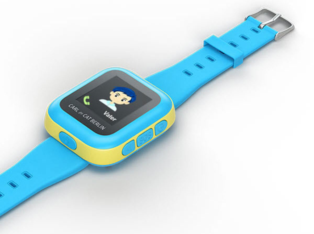 CARL KIDS Kinderuhr, GPSTracker und Telefon in einem