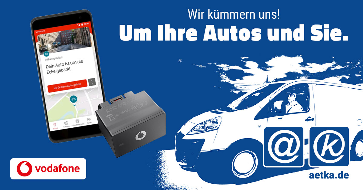 V Auto By Vodafone Der Vodafone Tracker Furs Auto Vorgestellt