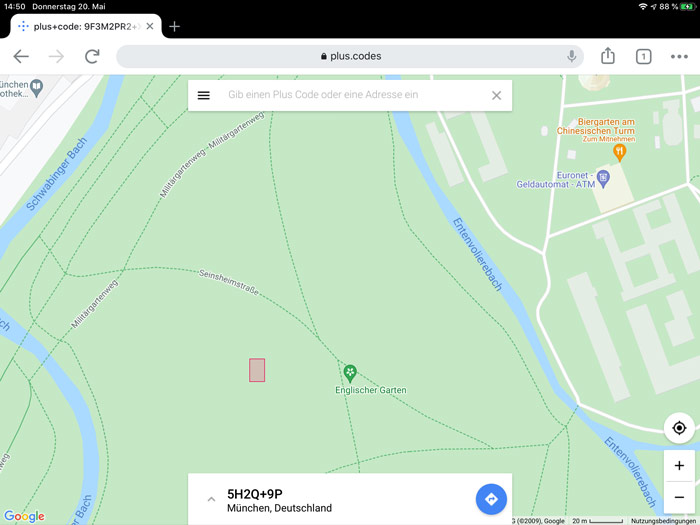Google Maps Alternative Karte