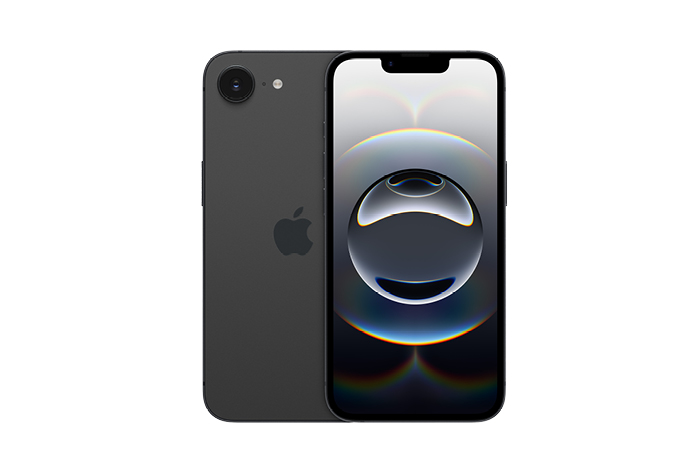 iPhone 16e in schwarz