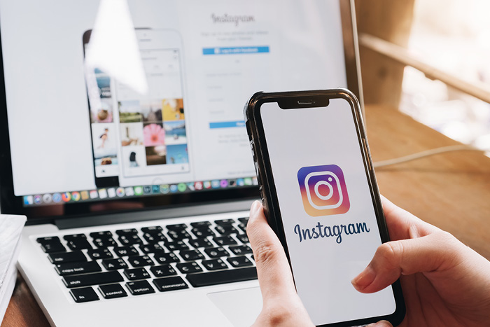 Instagram auf Handy