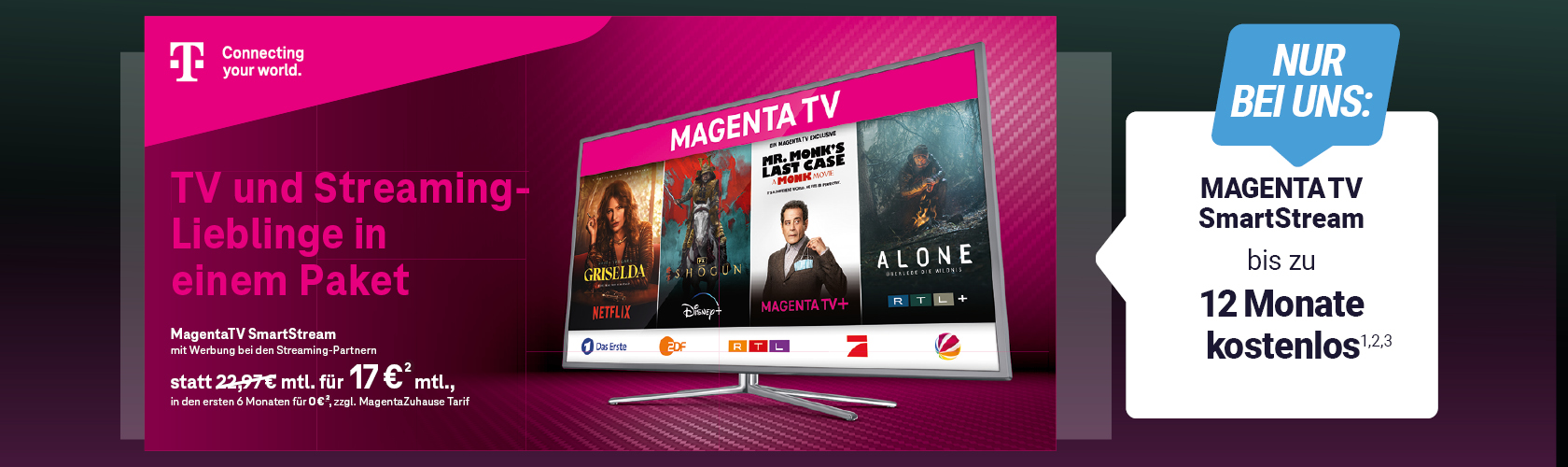 1680x500 zugabe deals TelekomMagentaTV SmartStream