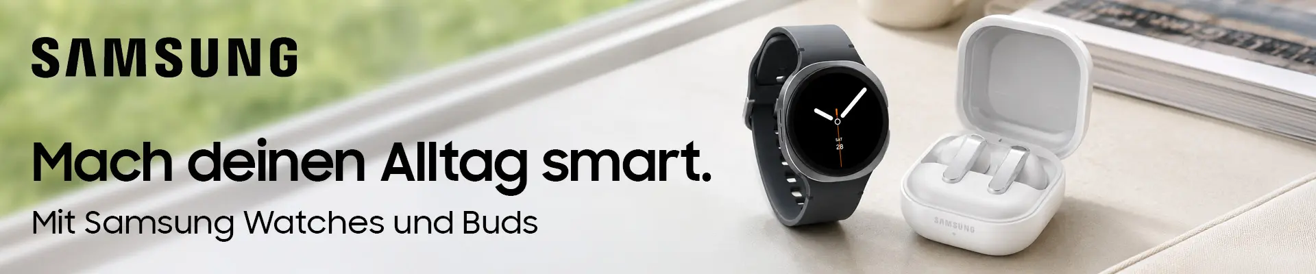 Banner Samsung Watches & Buds