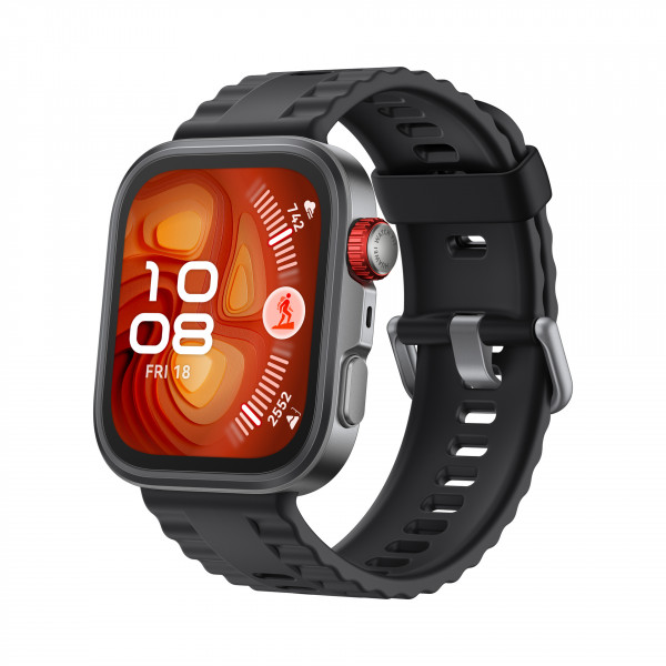 Huawei Watch Fit 4 Pro Black Fluoroelastomer Strap