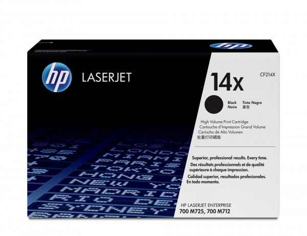 HP 14X Schwarz Original LaserJet Tonerkartusche