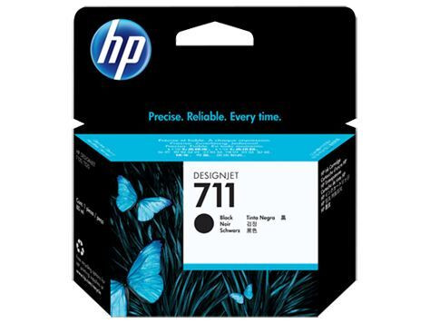 HP Tintenpatrone Nr. 711 (CZ133A) Schwarz 80ml