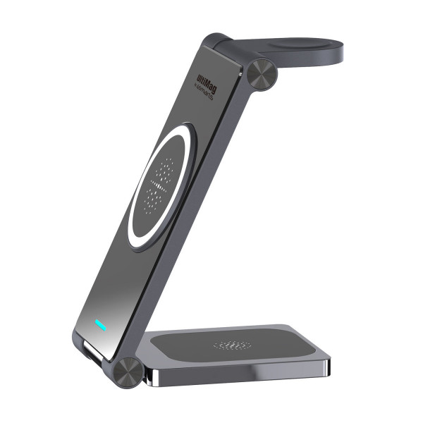 4smarts Wireless Charger UltiMag TrioFold 22,5W, schwarz