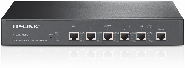 TP-Link TL-R480T+ 5-Port Multi-WAN Loadbalance Breitbandrouter