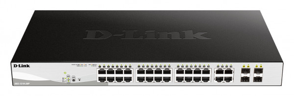 D-Link DGS-1210-28P 28-Port Layer2 PoE Gigabit Smart Managed