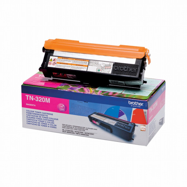 Brother Toner TN-320M Magenta (ca. 1500 Seiten)