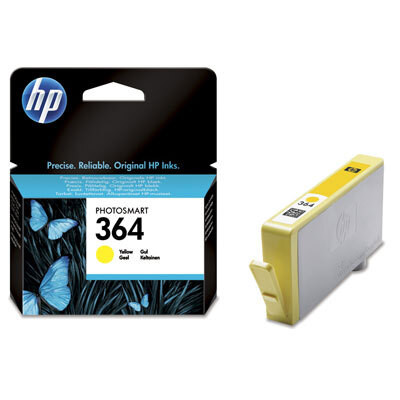 HP Tintenpatrone Nr. 364 CB320EE Gelb (ca. 300 Seiten)