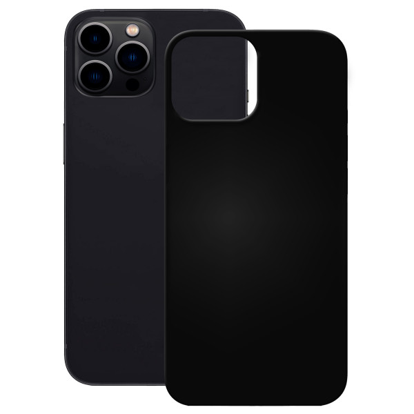 PEDEA Soft TPU Case für iPhone 14 Pro Max, schwarz