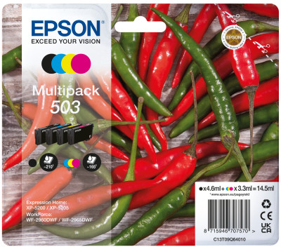 Epson Tintenpatronen Multipack 503 (4 Farben)