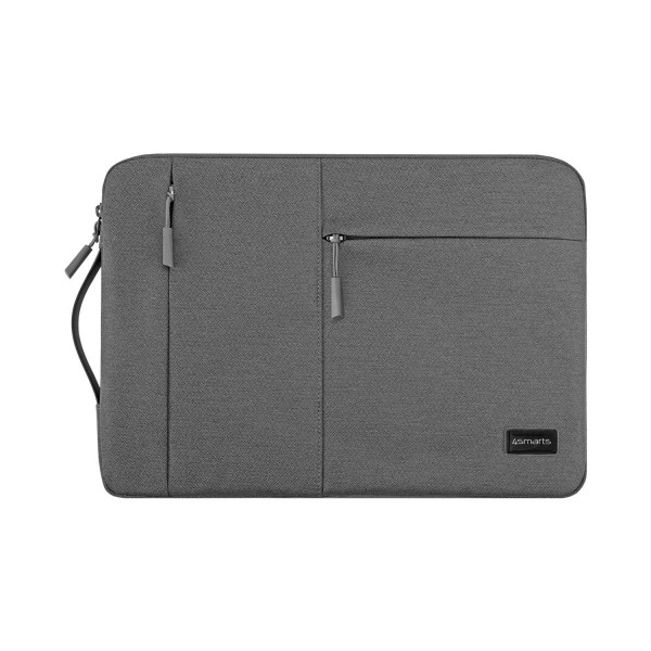 4smarts Laptop AirCushion Slim Sleeve 15", grau