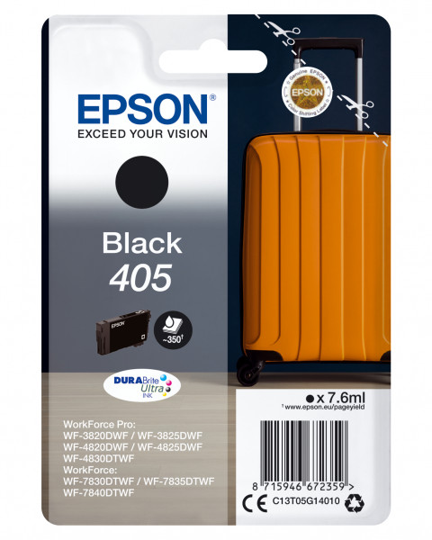 Epson Tintenpatrone 405 Schwarz (7,6ml)