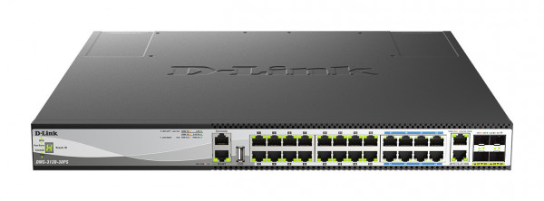 D-Link DMS-3130-30 Port Switch PoE Multi-Gigabit