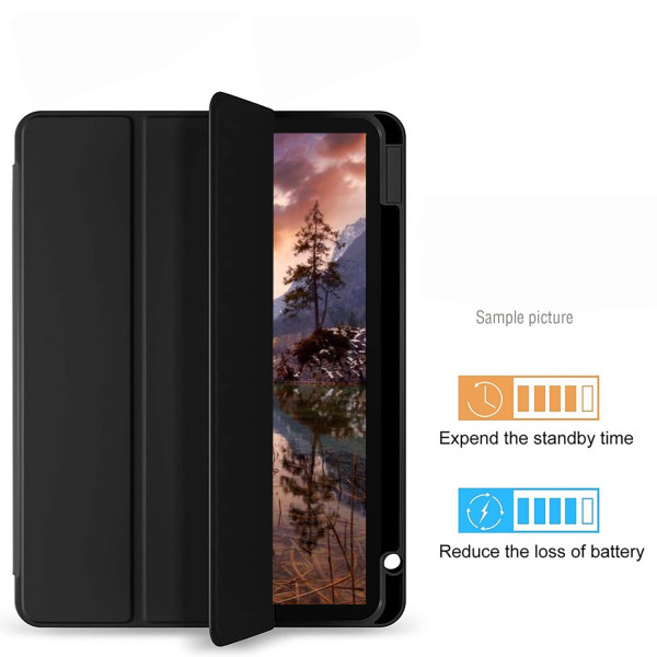 4smarts Folio Case Basic für Samsung Galaxy Tab S9, schwarz