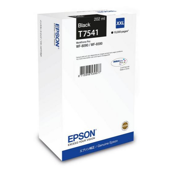 Epson WF Tintenpatrone Schwarz EHC 10.000Seiten 202ml