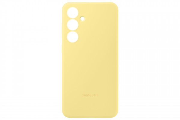 Samsung Silicone Case für Galaxy S24 FE, yellow