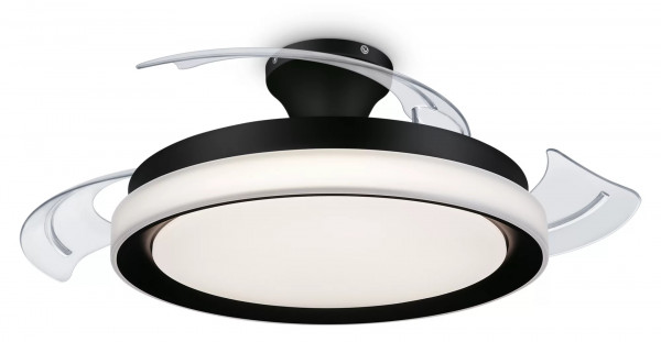 Philips Bliss DC Fan ceiling 28W+35W TW Black