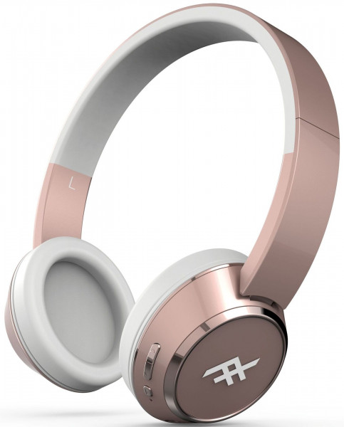 iFrogz Audio Coda Wireless Headphone mit Mikrofon, Rosegold