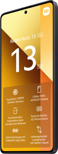 Xiaomi Redmi Note 13 5G schwarz Telekom