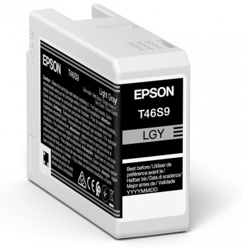 Epson Tintenpatrone T46S9 hell Grau (25ml)