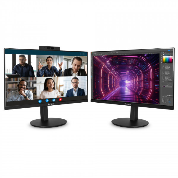 Targus 23.8" Full-HD Docki Monitor Zweifach-Lösung inkl. Cam