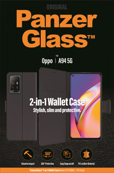 PanzerGlass Flip cover Oppo A94 5G