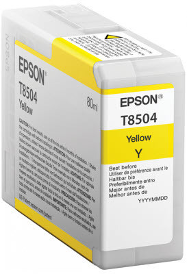 Epson Tintenpatrone T8504 Gelb