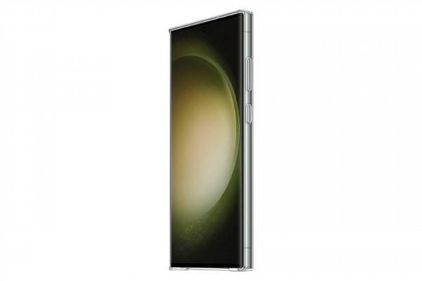 Samsung Clear Case für Galaxy S23 Ultra, Transparent