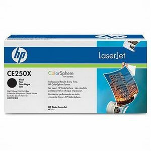 HP Toner 504X (CE250X) Schwarz (ca. 10500 Seiten)