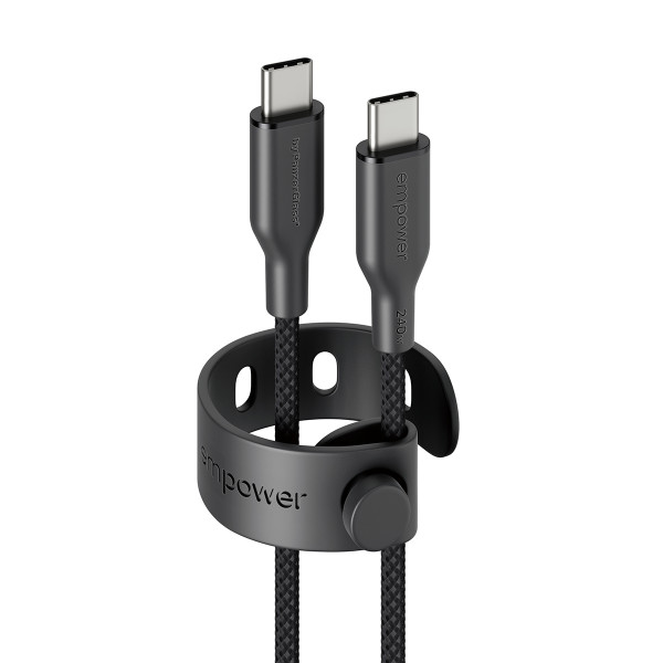 empower Racing 240W USB-C-USB-C Cable/USB 2.0/2M/black