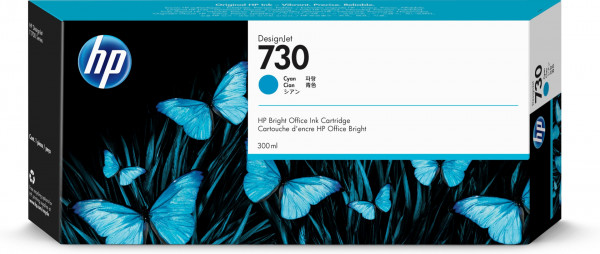 HP 730 DesignJet Druckerpatrone Cyan 300 ml