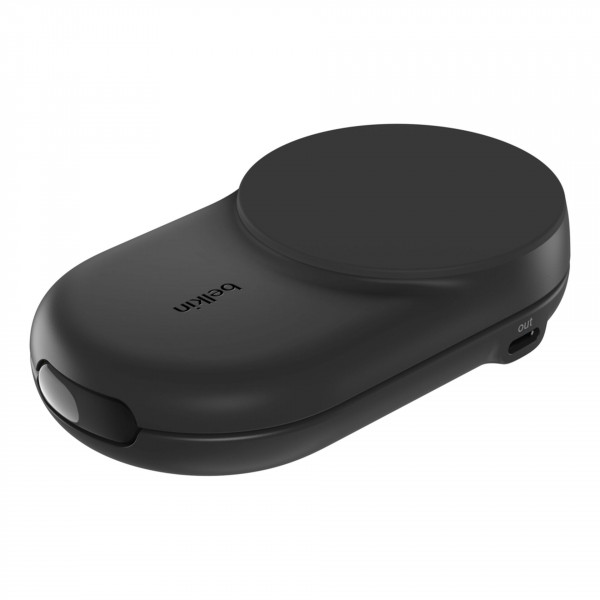 Belkin WIZ039kq 25 Watt Qi2 2-in-1 Ladestation, schwarz