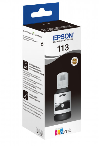 Epson Tintenflasche 113 Schwarz (127ml) Ecotank