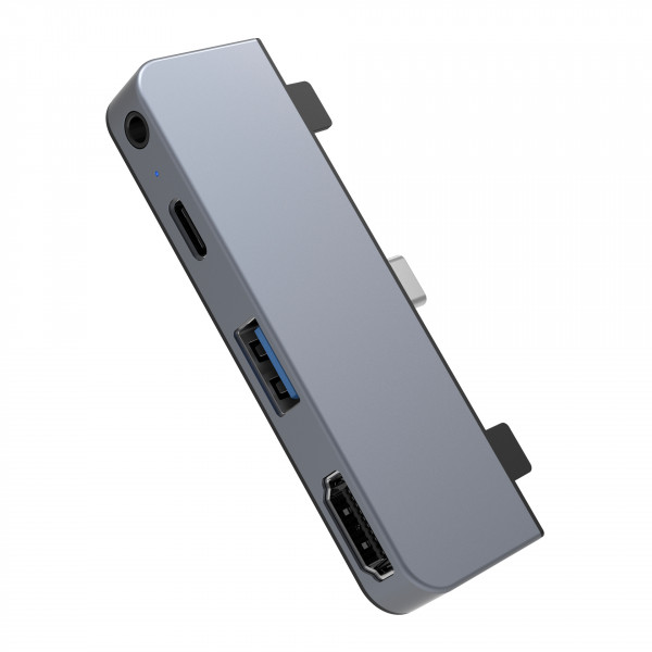 Hyper Drive 4-in-1 USB-C Hub for iPad Pro Grey
