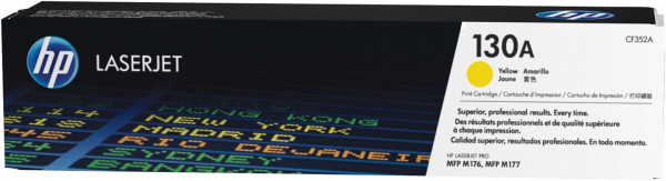HP Toner Nr. 130A CF352A gelb (ca. 1.000 Seiten)