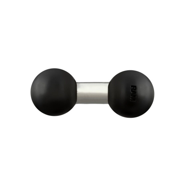 RAM Mounts Doppelkugel-Adapter - B-Kugel (1 Zoll), ca. 64 mm l