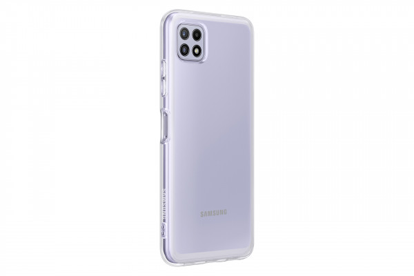 Samsung Soft Clear Cover EF-QA226 f. Galaxy A22 5G Transparent