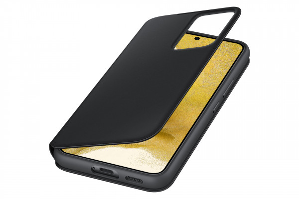 Samsung Clear View Cover für Galaxy S22, Black
