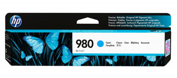 HP 980 Cyan Original Druckerpatrone