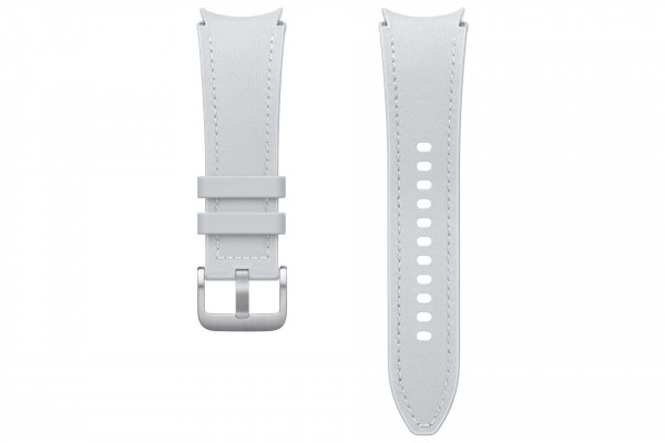 Samsung Hybrid Eco-Leather Band (S/M) für Watch, Silver