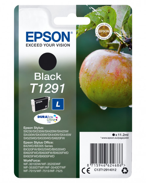 Epson Tintenpatrone T129 Schwarz (11,2ml)