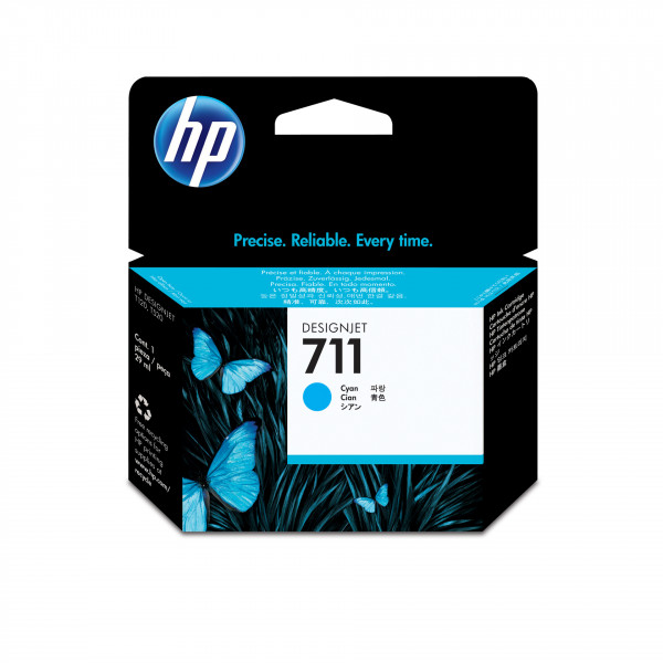 HP Tintenpatrone Nr. 711 (CZ130A) Cyan 29 ml