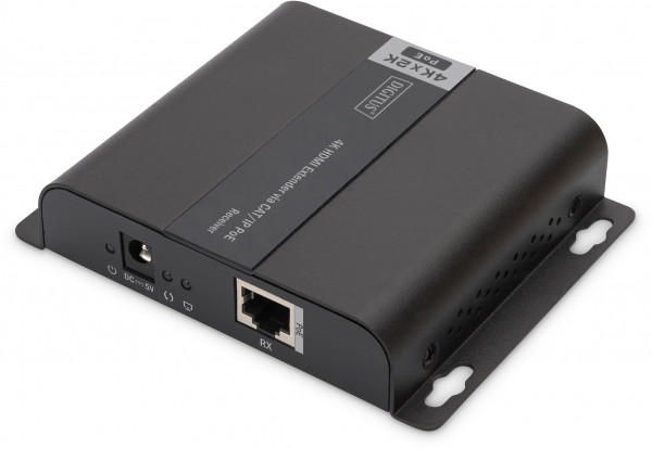 DIGITUS 4K HDMI Extender über CAT/IP Empfängereinheit PoE 120m