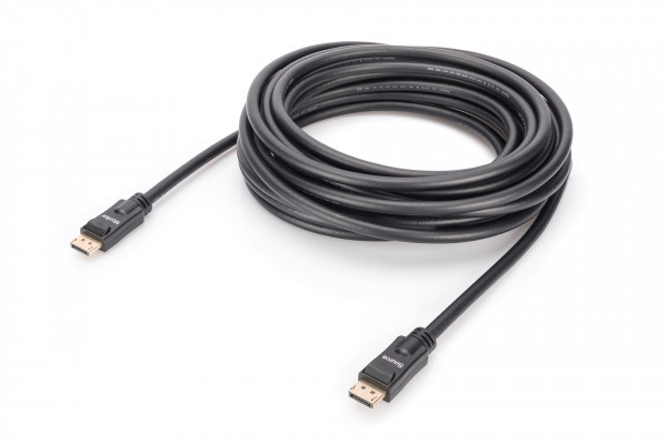 ASSMANN DisplayPort Anschlusskabel mit Verstärker 10.0m