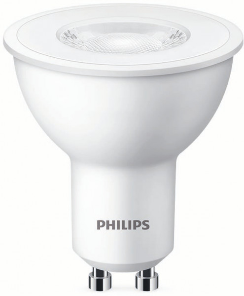 Philips LED classic Lampe 50W GU10 Warmweiß 345lm Weiß 4er P